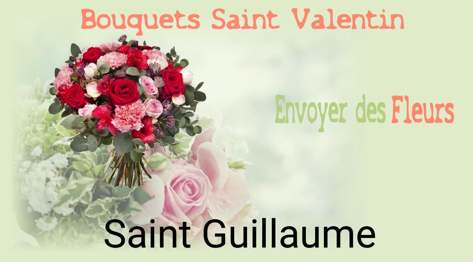 Roses de Saint-Valentin livrées à Saint-Guillaume